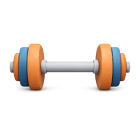 Weightlifting 3D icon