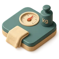 Weight Scale 3D icon