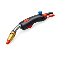 Red Welding torch 3D icon