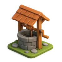 Well 3D icon