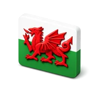 Welsh Flag 3D icon