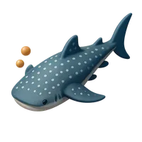 Whale Shark 3D icon