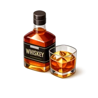 Whiskey 3D icon