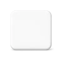 White Square 3D icon