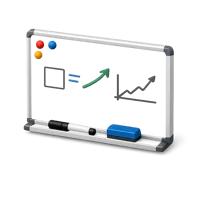 Green Whiteboard 3D icon