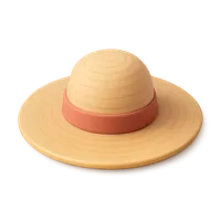 Wide-brimmed Sun Hat 3D icon