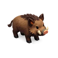 Wild Pig 3D icon