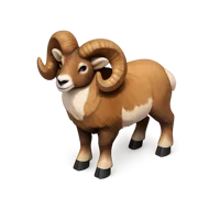 Wild Sheep 3D icon