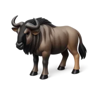Wildebeest 3D icon