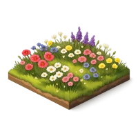 Wildflower Meadow 3D icon
