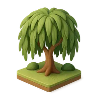 Willow Tree 3D icon