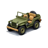 Willys Jeep 3D icon