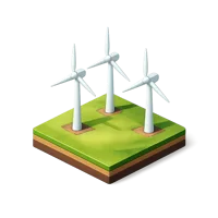 Wind Farm 3D icon