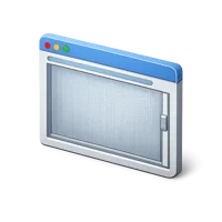 Window Screen 3D icon
