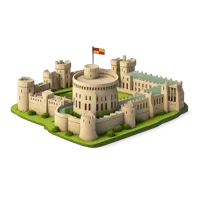 Green Windsor Castle 3D icon