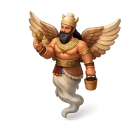 Winged Genie 3D icon