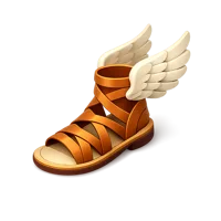 Winged Sandals 3D icon