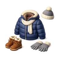 Winter Outfit 3D icon