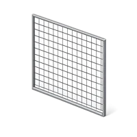 Wire Mesh Panel 3D icon