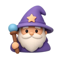 Wizard 3D icon