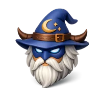 Wizard Mask 3D icon