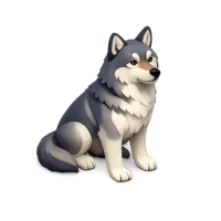 Blue Wolf 3D icon