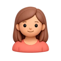 Woman 3D icon