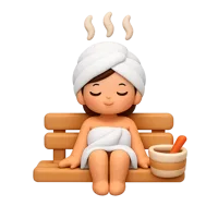 Woman Sauna 3D icon