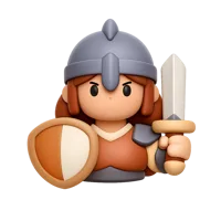 Woman Warrior 3D icon