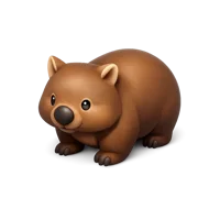 Wombat 3D icon