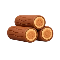 Wood 3D icon