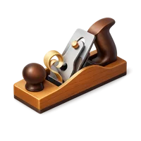 Wood Plane 3D icon