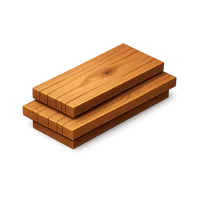 Wood Planks 3D icon