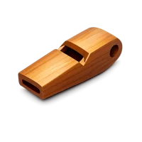 Wooden Whistle 3D icon