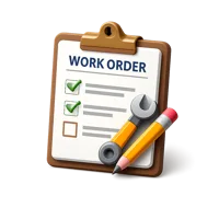 Work Order 3D icon