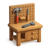 Workbench 3D icon