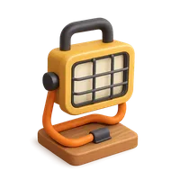 Work Lamp 3D icon