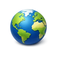 World Globe 3D icon