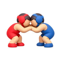 Wrestlers 3D icon