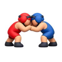 Wrestling 3D icon