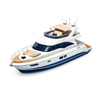 Yacht 3D icon