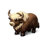 Yak 3D icon
