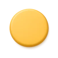 Yellow Circle 3D icon