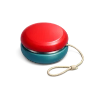 Red Yo-Yo 3D icon