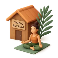 Yoga Retreat 3D icon