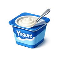 Blue Yogurt 3D icon