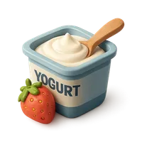 Yogurt 3D icon