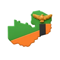 Zambia 3D icon