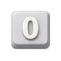 Zero Key 3D icon