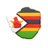 Zimbabwe 3D icon
